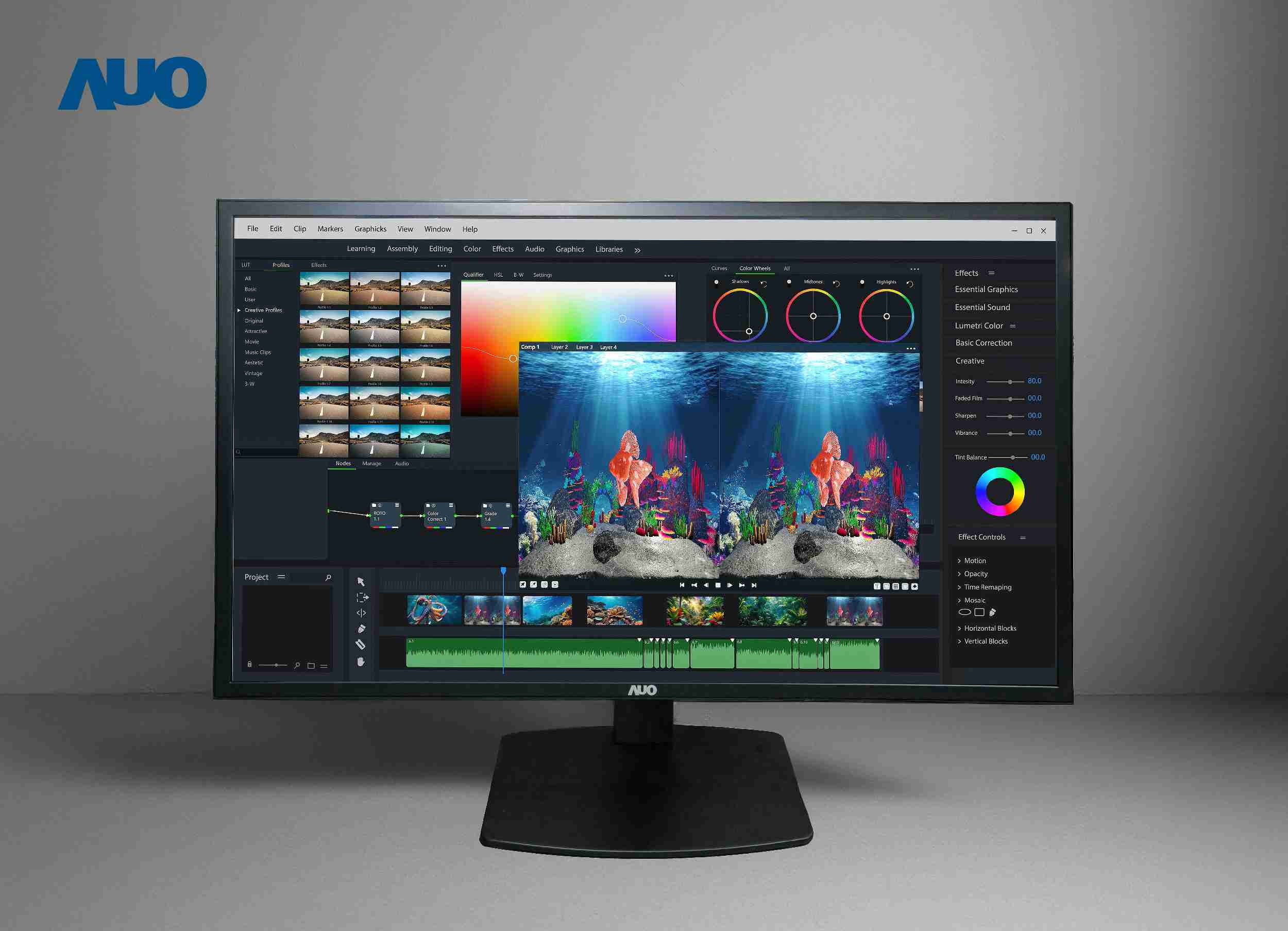 NG大舞台开发32吋2D/3D专业桌上型显示器，，，拥有8K4K超高分辨率，，，并以低串扰算法优化3D显示效果，，，，搭载自动眼球追踪功能，，，，能实时调整3D图像，，进行实时2D与3D无缝共存窗口，，，，提供图像设计工作者突破二维接口的崭新工作氛围与效率